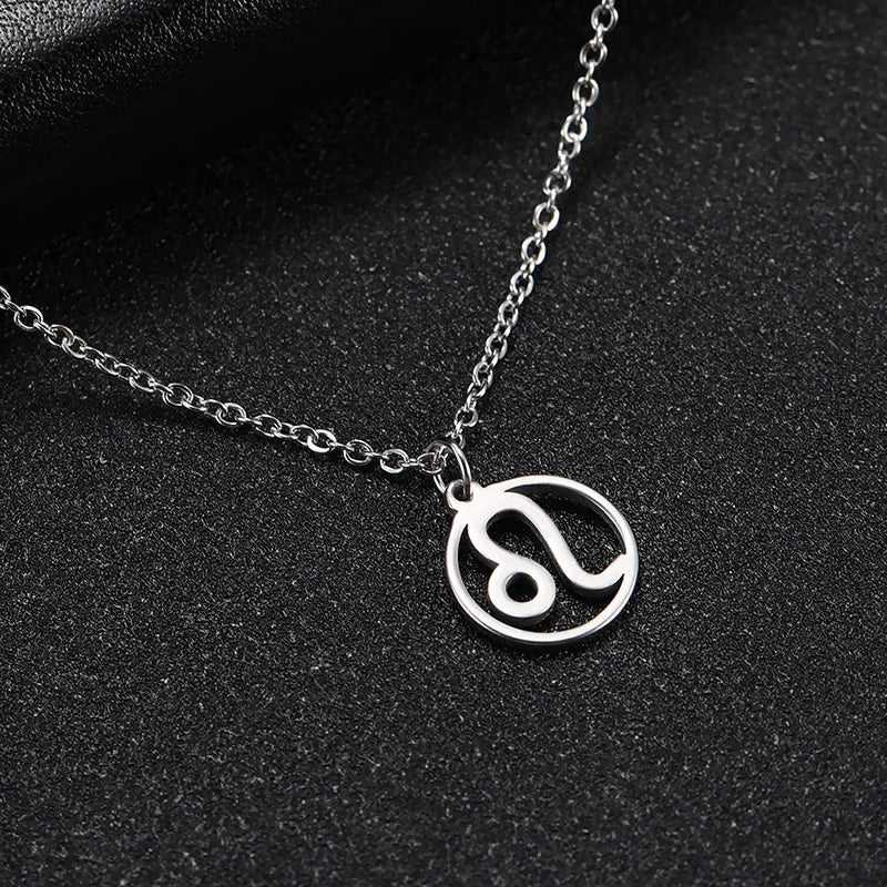 Zodiac Stainless Steel Necklace