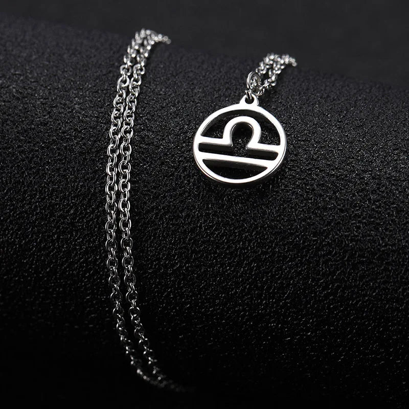 Zodiac Stainless Steel Necklace