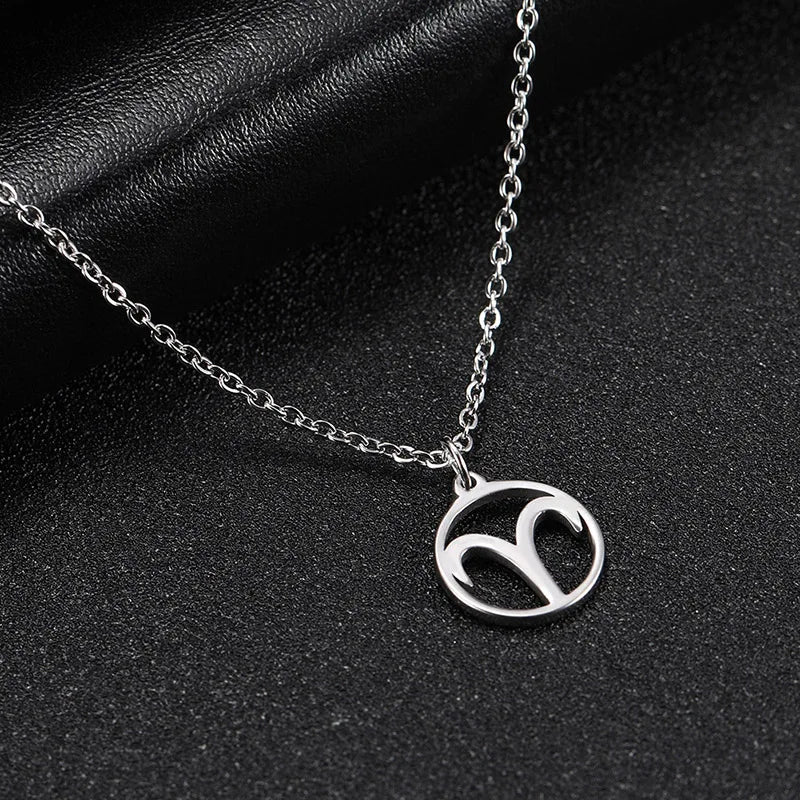 Zodiac Stainless Steel Necklace