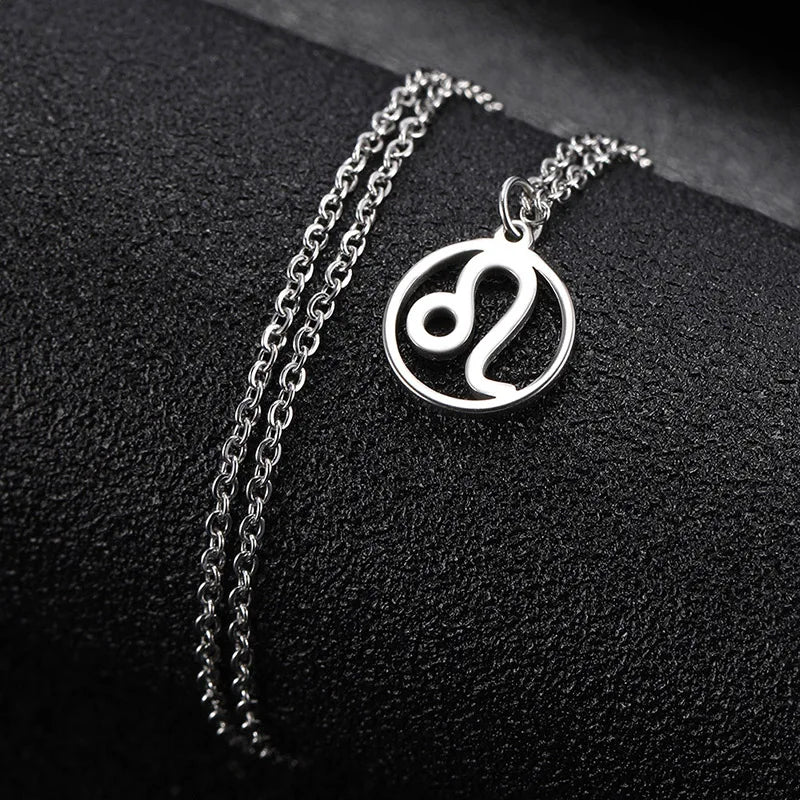 Zodiac Stainless Steel Necklace