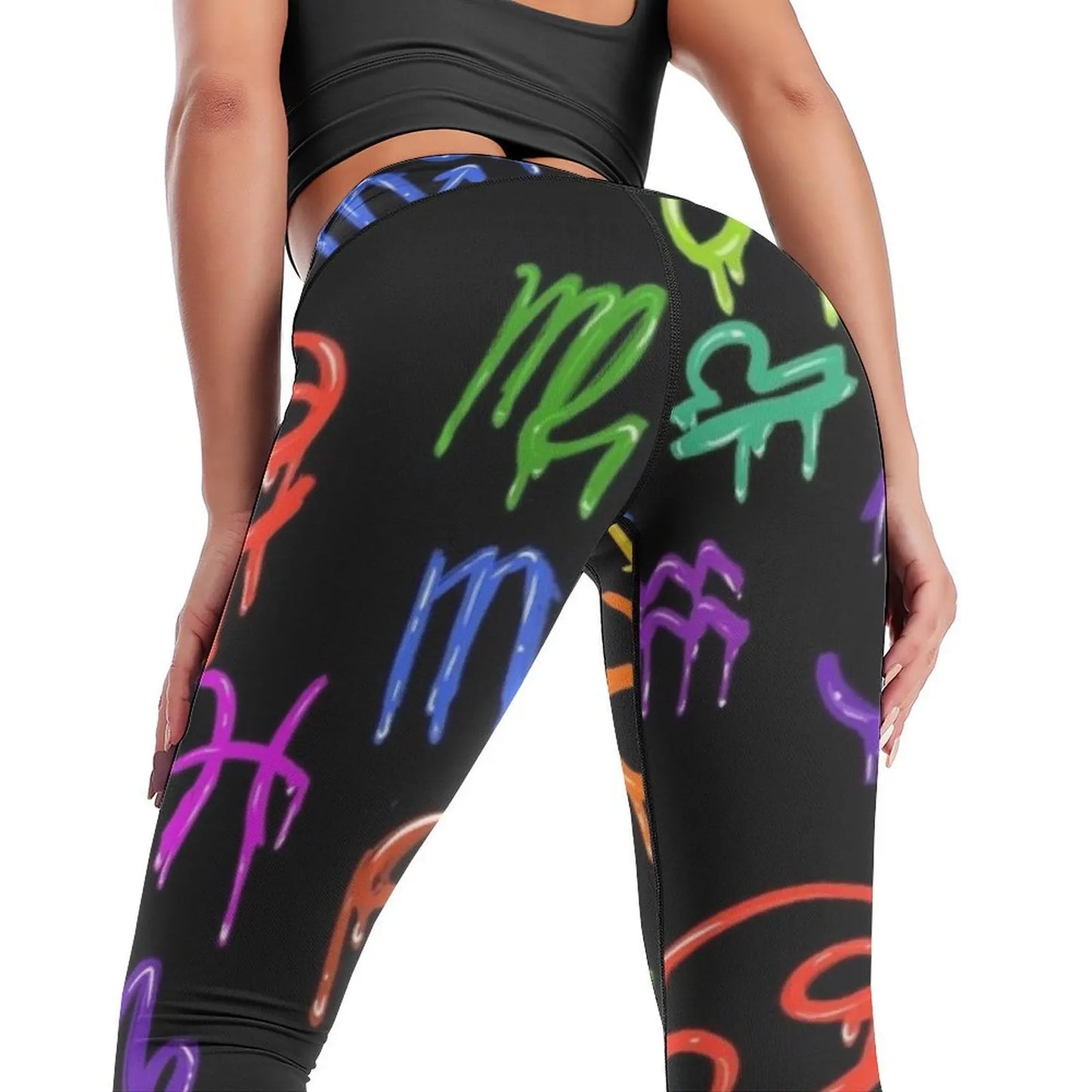 Bleeding/Grafiti Zodiac Leggings