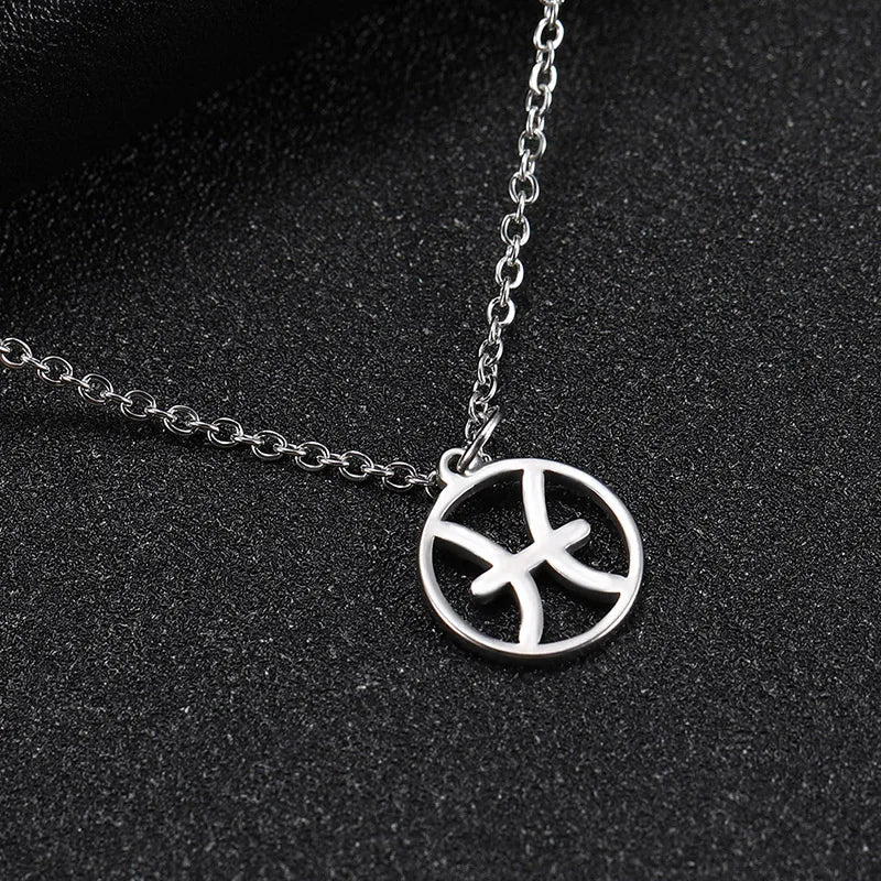 Zodiac Stainless Steel Necklace