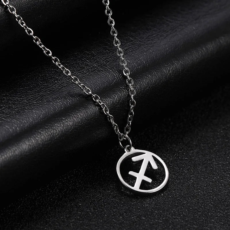 Zodiac Stainless Steel Necklace