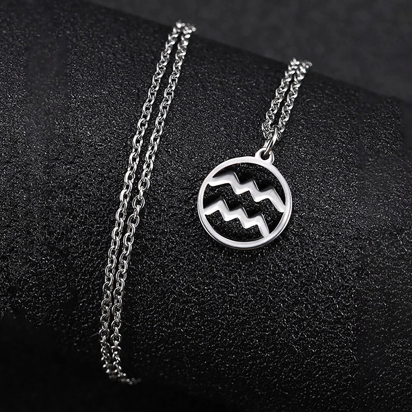 Zodiac Stainless Steel Necklace