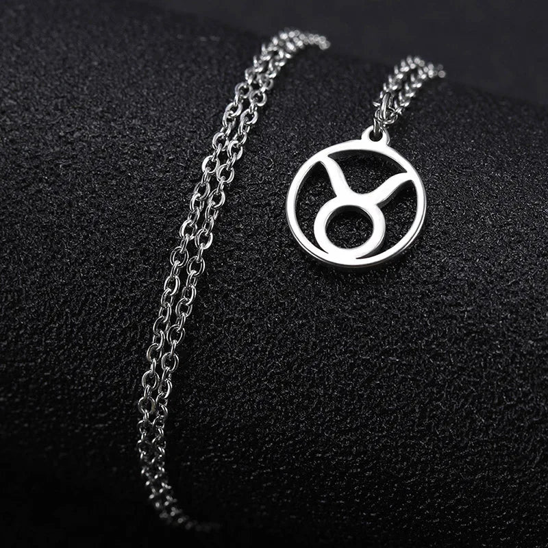 Zodiac Stainless Steel Necklace