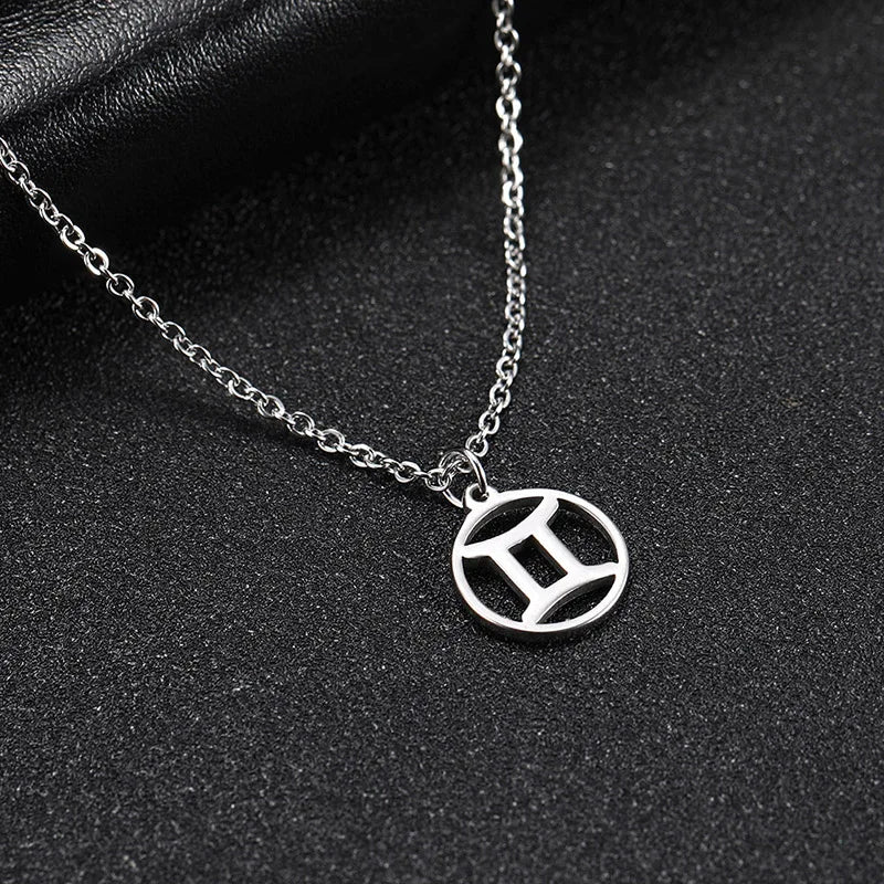 Zodiac Stainless Steel Necklace