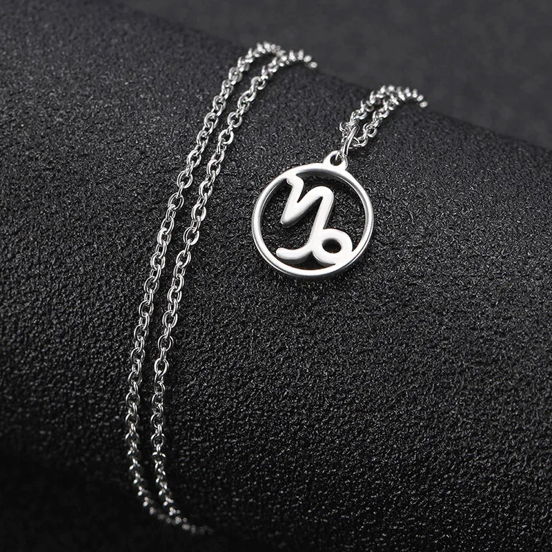 Zodiac Stainless Steel Necklace