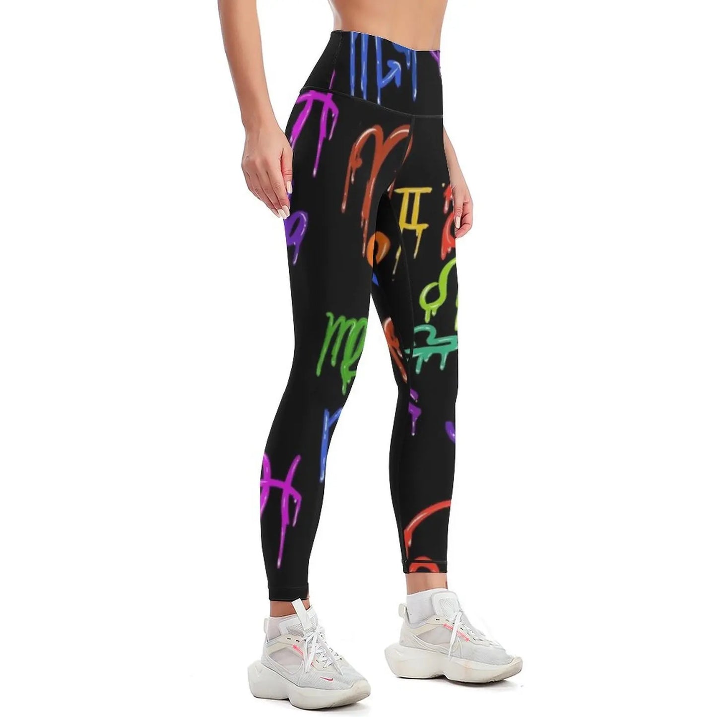 Bleeding/Grafiti Zodiac Leggings